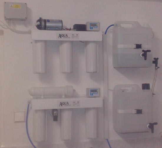 aqua osmotic AQ02 + AQ06 SGS Praha